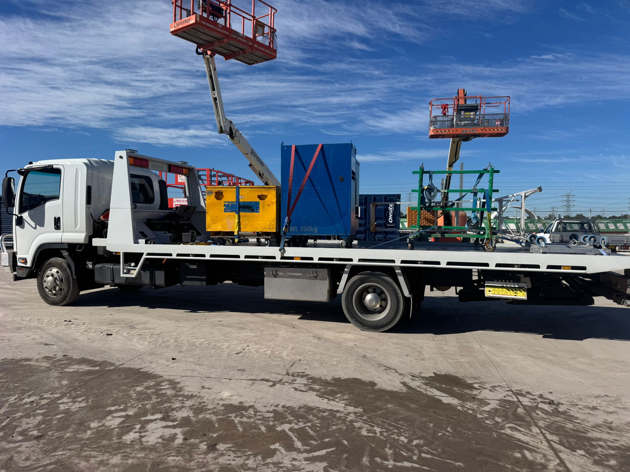 Tilt Tray Truck Fleet